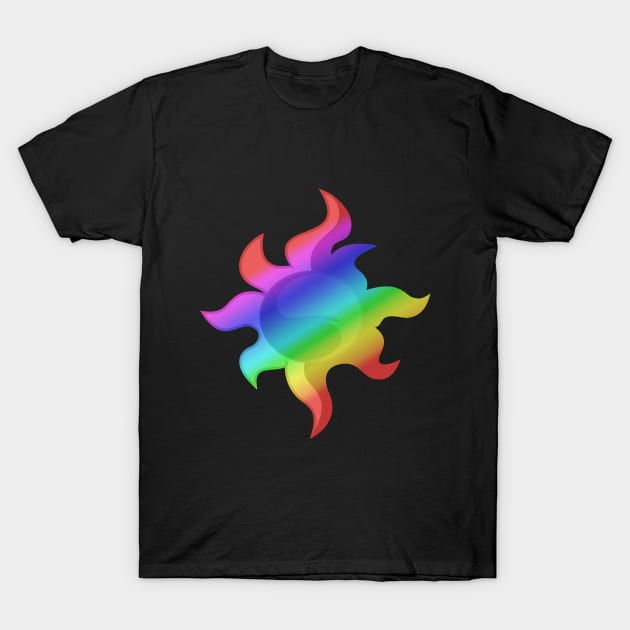 MLP - Cutie Mark Rainbow Special - Sunset Shimmer T-Shirt by ariados4711